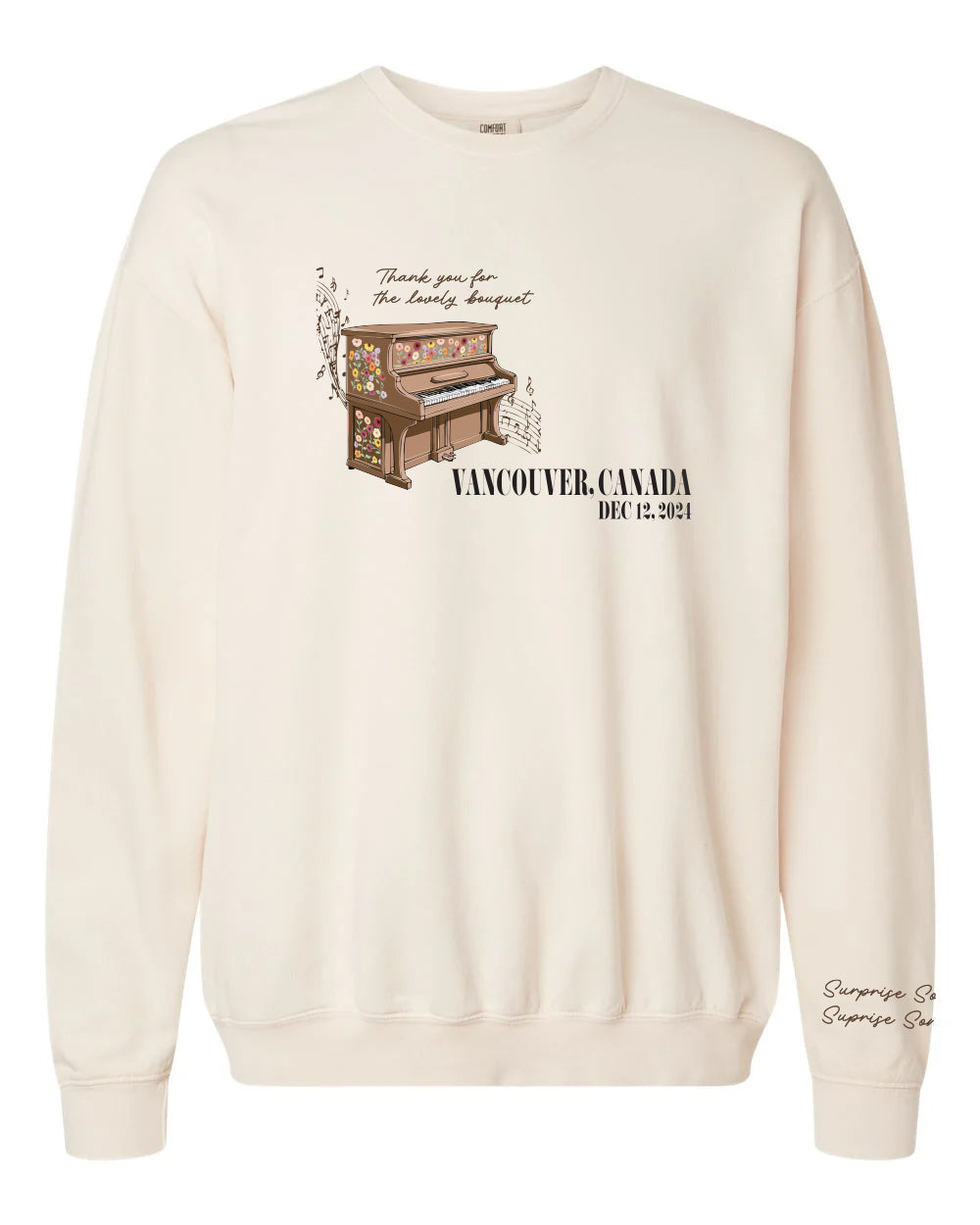 Eras Tour Surprise Song - Custom Sweatshirt