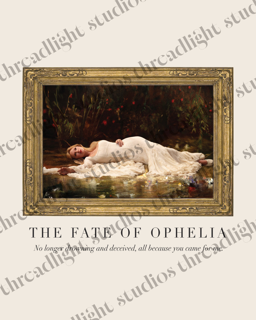 The Fate of Ophelia "Hang it in the Louvre" Sweatshirt